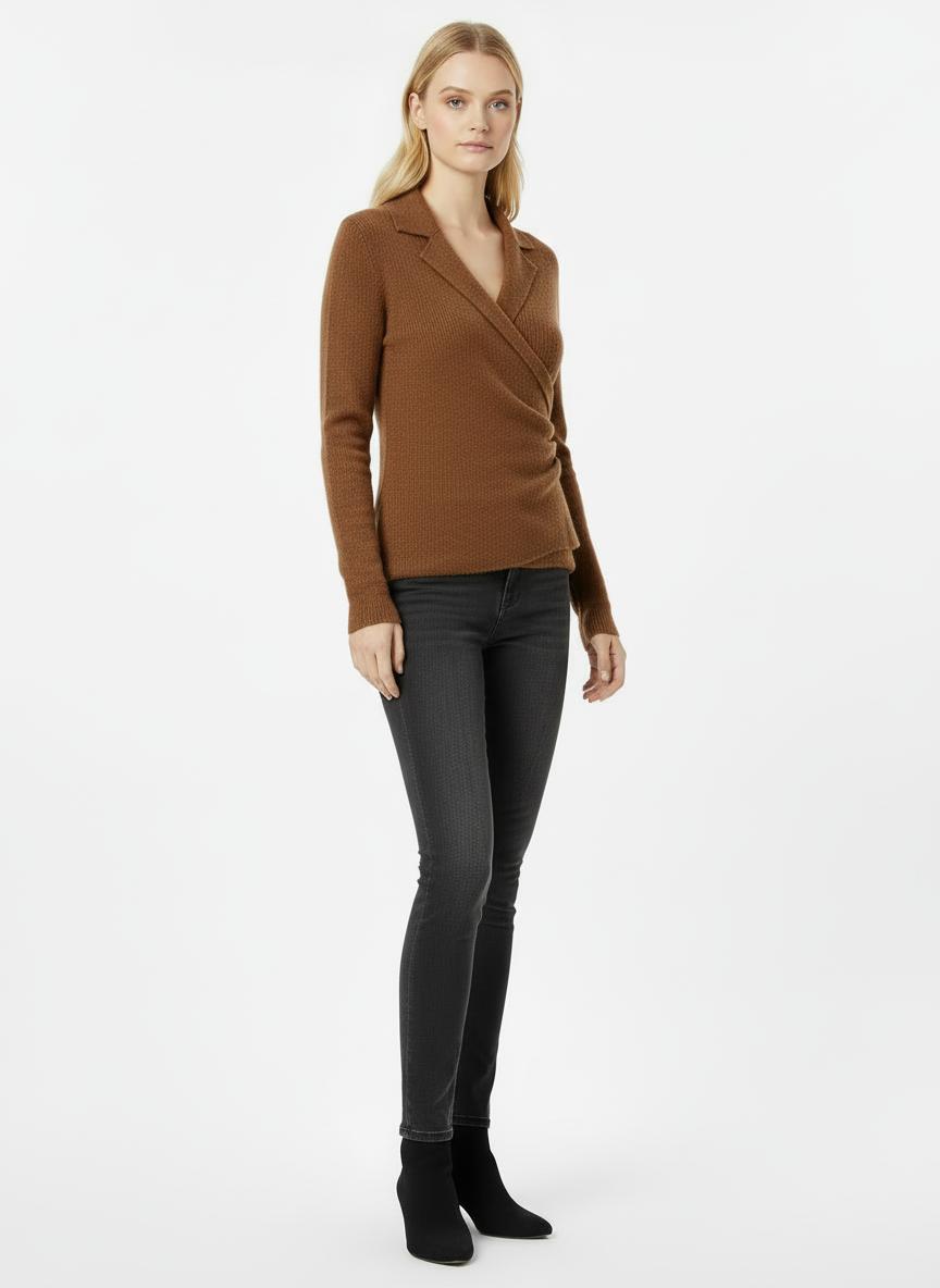 French Retro Knitted Sweater