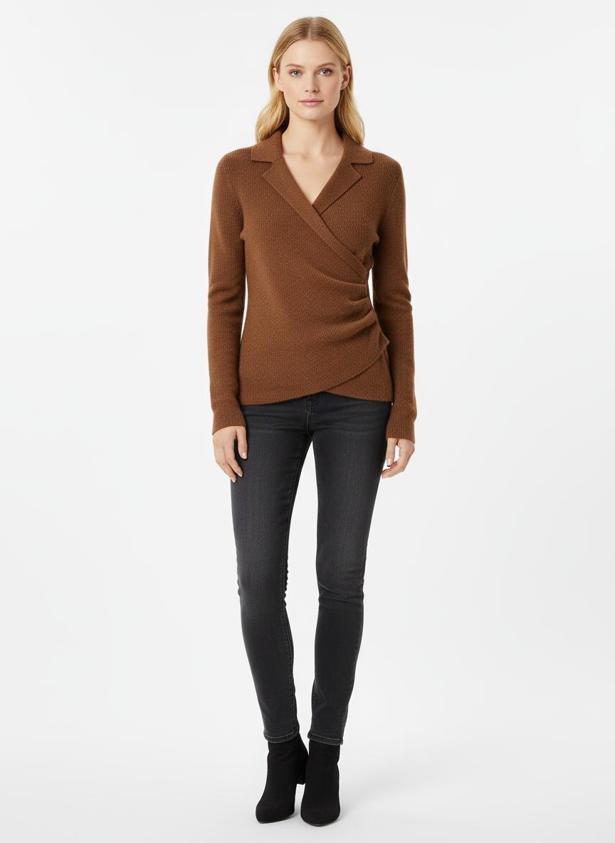 French Retro Knitted Sweater