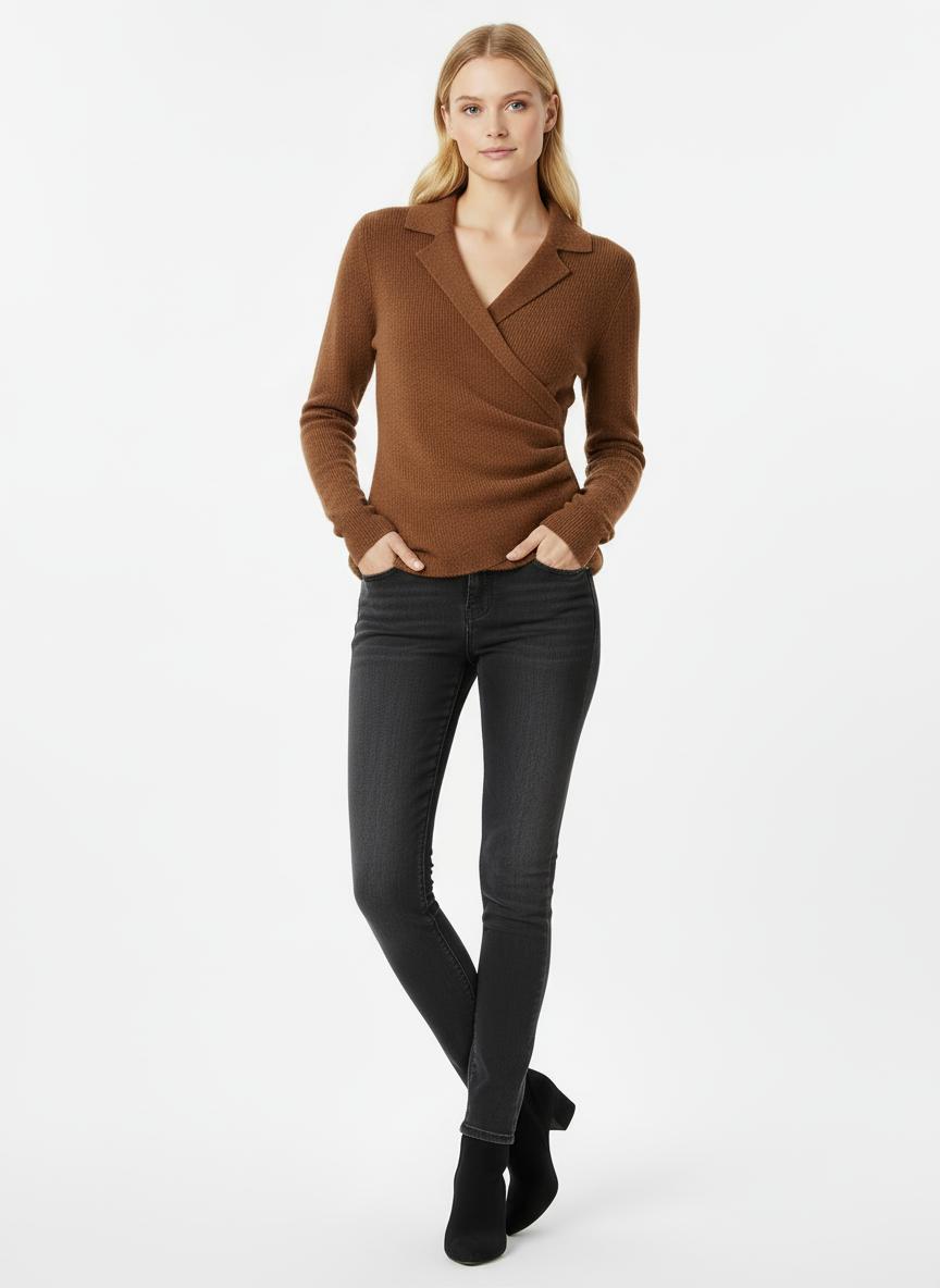 French Retro Knitted Sweater