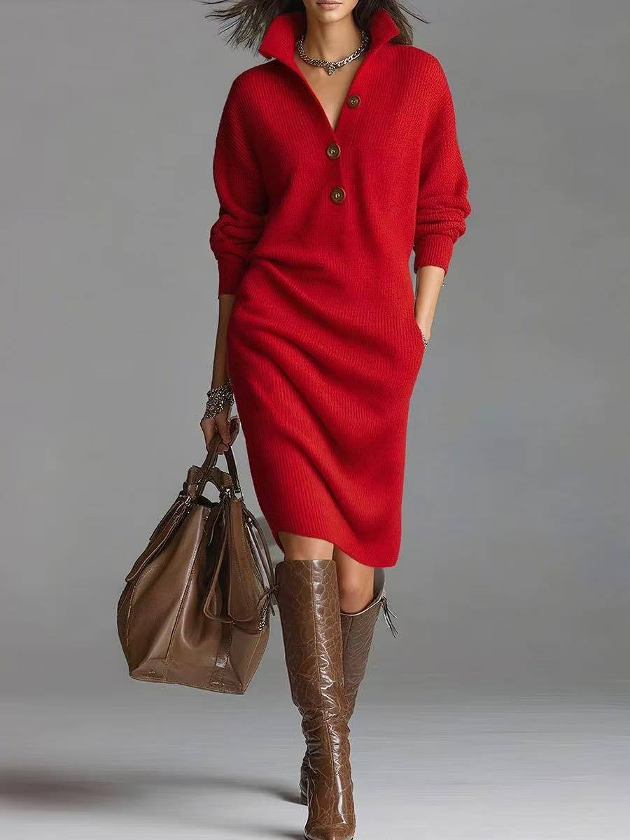 Carmen | Warm Knit Dress