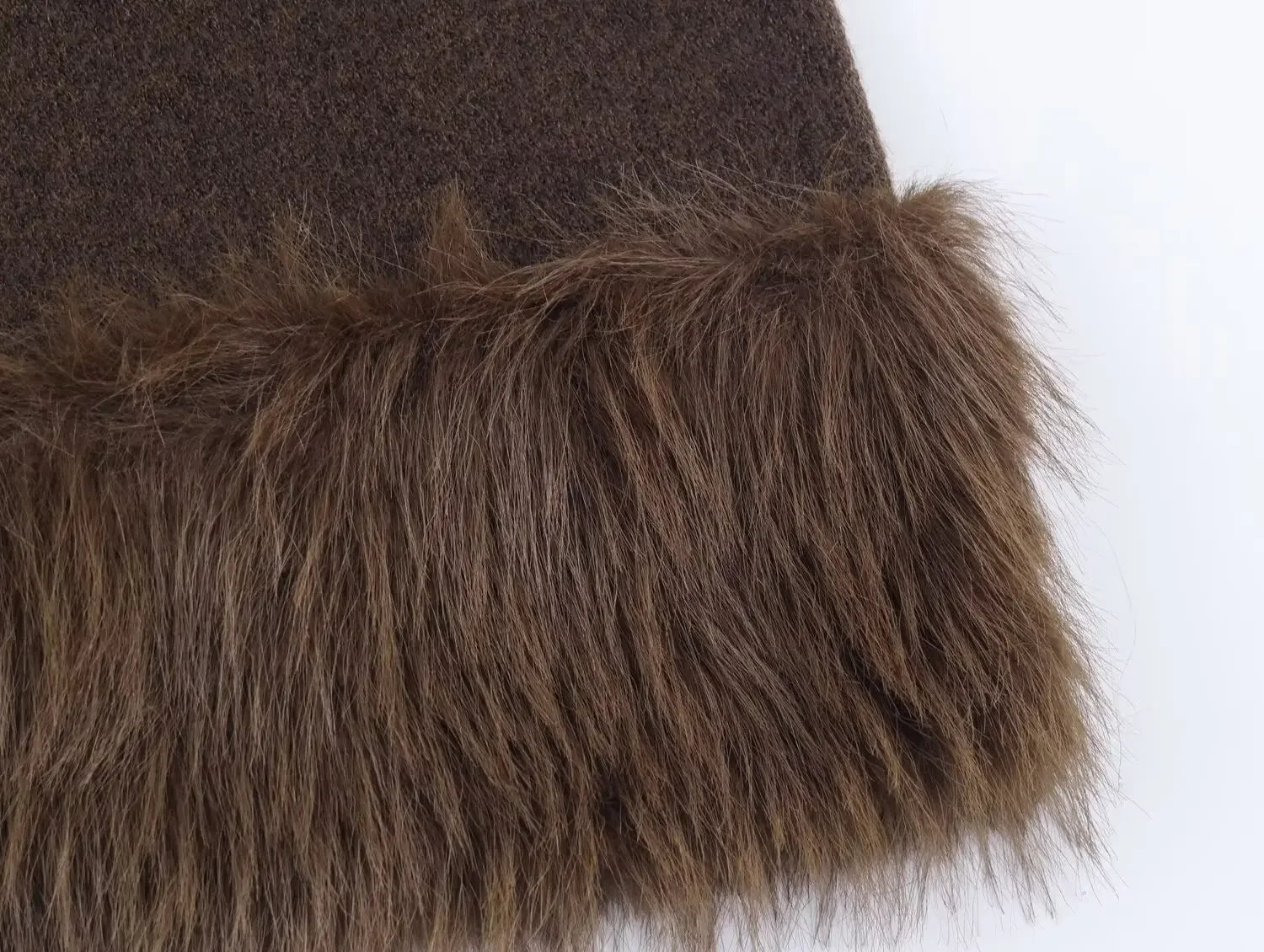 Fur Knitted Cardigan shirt